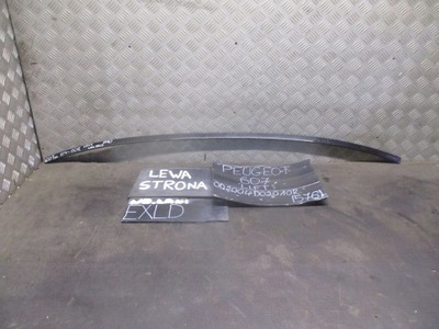 Молдинг кровельная левая peugeot 607 lift 04-10r. фото №1