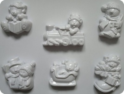 FORMA DO ODLEWÓW Z GIPSU ŚWIĘTA BOMBKI ZAWIESZKI