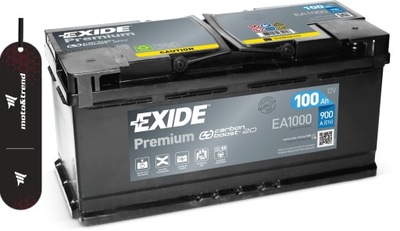 АККУМУЛЯТОР EXIDE PREMIUM P+ 100AH/900A EA1000