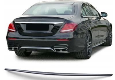 Spoilr спойлер накладка mercedes w213 amg style карбон фото №1