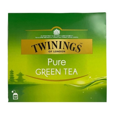Herbata Twinings Pure Green 50 kopert