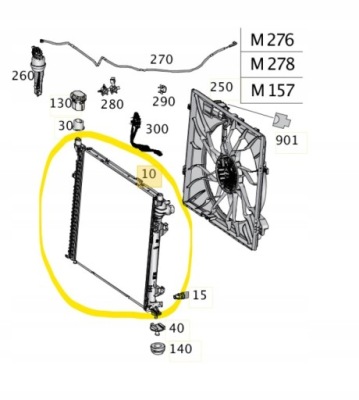 Радиатор wody land rover freelander i 2.0 td4 фото №1