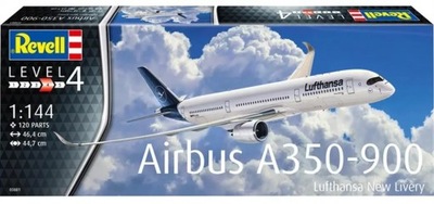 Revell 03881 Airbus A350-900 Lufthansa AIRCRAFT SCALE 1/144 NEW