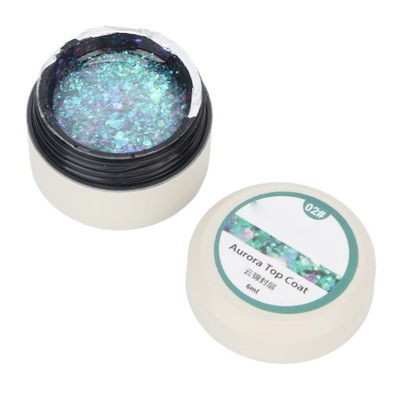 Lakier do paznokci Top Coat Glitter Shine