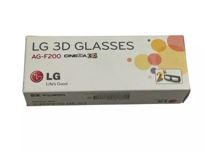 OKULARY 3D LG AG-F200 3D GLASSES X 2 SZT