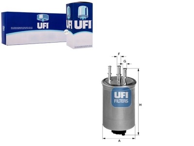 UFI ФІЛЬТР ПАЛИВА TOURENO CONNECT 1 8TDCI 02- UFI