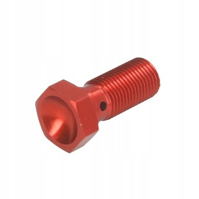 PERNO CABLES DE FRENADO M10X1, KOLOR: ROJO  