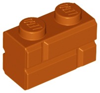LEGO Brick Mur Cegła C. Pomarańczowy 98283 10 szt