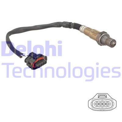 Delphi es21286-12b1 датчик лямбда-зонд фото №1