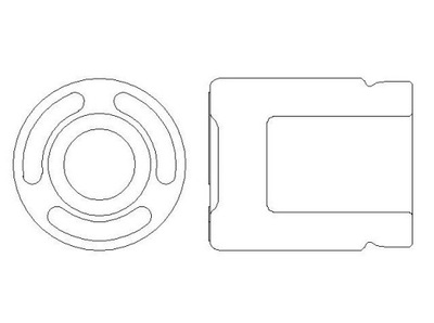 Kpl ремонтний гальма gmc canyon 04-08 фото №1