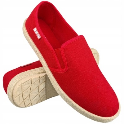 Espadryle damskie Big Star czerwone DD274018 36