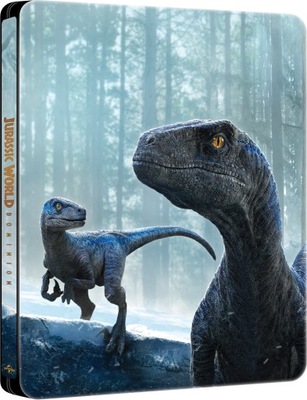 JURASSIC WORLD DOMINION STEELBOOK 4K UHD + BLU-RAY BEZ PL