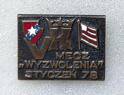 WISŁA CRACOVIA mecz wyzwolenia 78