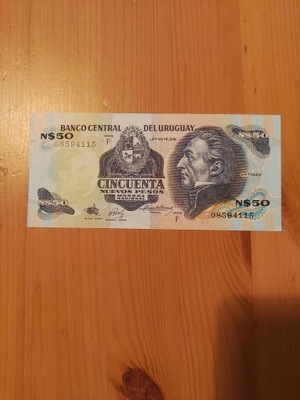Urugwaj - 50 Pesos - UNC