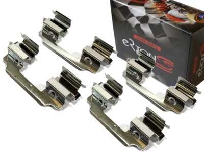 Набор монтажный тормозных колодок тормозных перед mini r50 r52 r53 r56 r57 r58 r59 фото №1