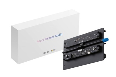 Microsoft Azure Percept Audio ASUS SoM obsługujący głos z 4-mikrofonową