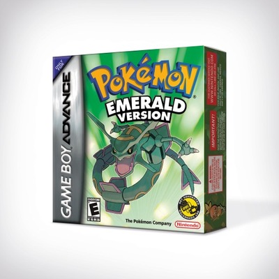 Pokemon Emerald Opakowanie Gameboy