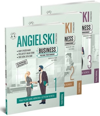 Angielski w tłumaczeniach Business Cz. 1-3 M.Filak