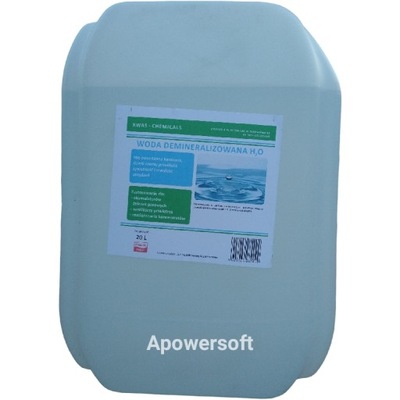 Woda Demineralizowana 20L