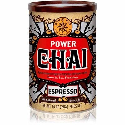 Herbata Chai instant w proszku napój David Rio | Power Espresso 398g