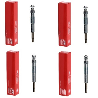 Febi свечи зажигания накаливания renault clio ii kangoo megane i thalia i trafic 1.9 d фото №1