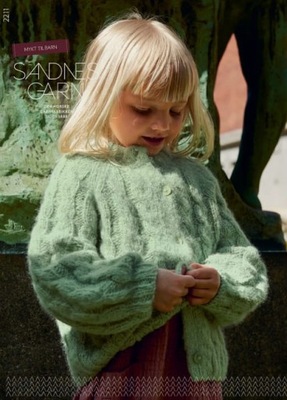 Mykt Til Barn 2211 Sandnes Garn magazyn ze wzorami dla dzieci na druty