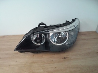 Bmw 5 e60 e61 обычная h7 przed liftem левая лампа фото №1
