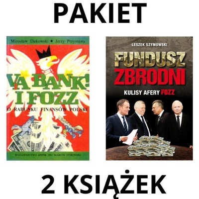 Afera FOZZ - Pakiet 2 książek