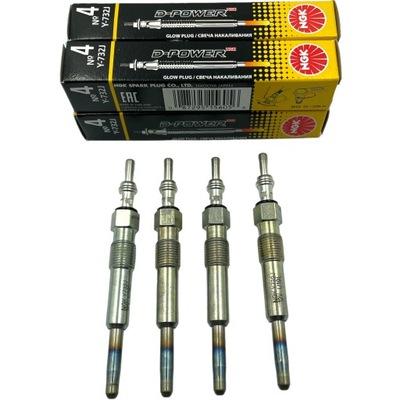 PLUG ZAROWA NGK D-POWER 4 Y-732J VAG FORD 4 PCS.  