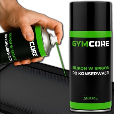 Silikonowy Spray Smar do Bieżni 400 ml aplikator Profesjonalna Konserwacja