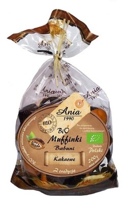 Muffinki Babuni kakaowe 200g BIO ANIA
