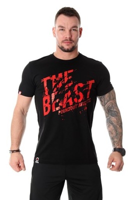 T-shirt BEAST czarny M