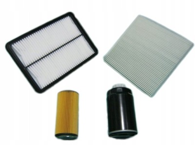 Hyundai santa fe iii 2.0 2.2 crdi фильтры набор фото №1