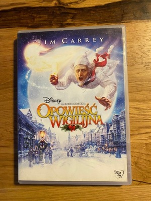 OPOWIEŚĆ WIGILIJNA - JIM CARREY DVD