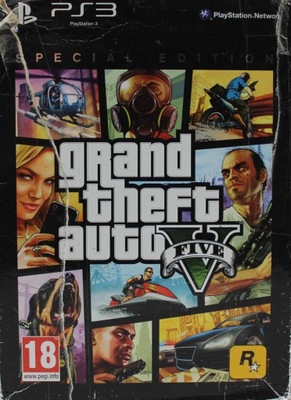 GRAND THEFT AUTO V SPECIAL EDITION GTA 5 PS3