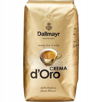 Kawa ziarnista Arabica Dallmayr Crema d'Oro 1000 g