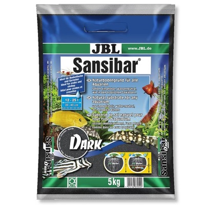 JBL Sansibar BLACK 5kg - czarne podłoże do akwariów słodkowodnych i morskic