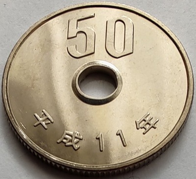 0860 - Japonia 50 jenów, 11 (1999)