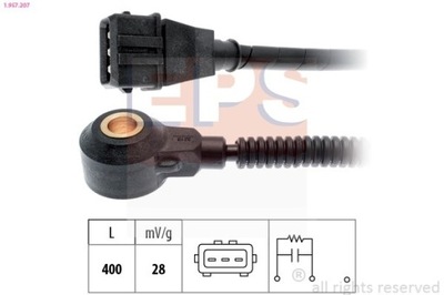 SENSOR DETONACIÓN STUKOWEGO HYUNDAI SANTA FE 2,7 06- 1-957-207  