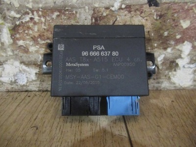 Модуль паркування pdc 9666663780 citroen ds3 2010/2016 rok фото №1