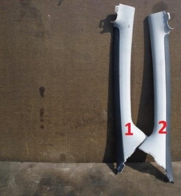 Renault vel satis lift захист пластик молдинг r / l фото №1