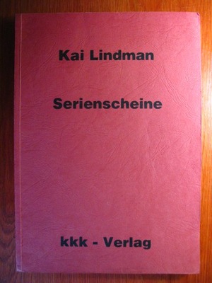 149. K. Lindman Katalog Bonów Seryjnych