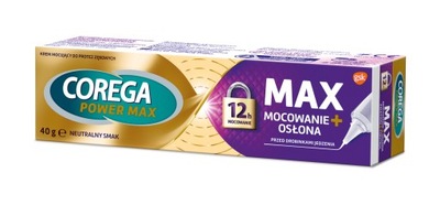 GSK COREGA MAX MOCOWANIE + OSŁONA 40 G