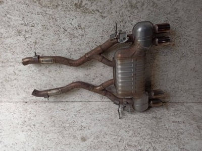 Bmw 3 f80 m3 f82 f83 m4 cs гасник вихлоп труба фото №1