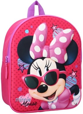 Plecak dziewczęcy 3D Minnie Mouse - Disney