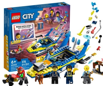 LEGO CITY 60355 ŚLEDZTWA WODNEJ POLICJI