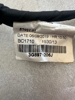 Жгут радара дистанции vw arteon 3g8971206j... фото №1