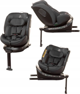 FOTELIK SAMOCHODOWY Enzo-Fix i-SIZE ISOFIX 360° RWF 15x REGULACJA Graphite