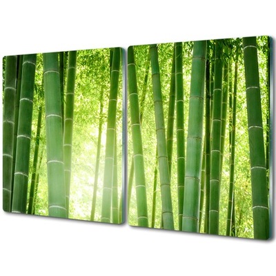 Szklana deska do krojenia Bambusowy las 2x40x52 cm