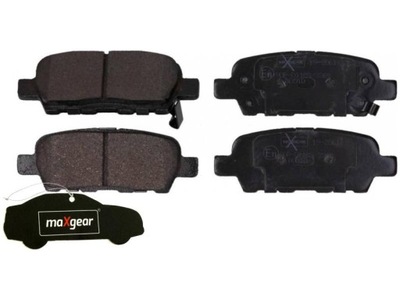 PADS REAR NISSAN X-TRAIL II 2.0 2.5 07-14 I 2.0-2.5 01-13 + ZAPACH  